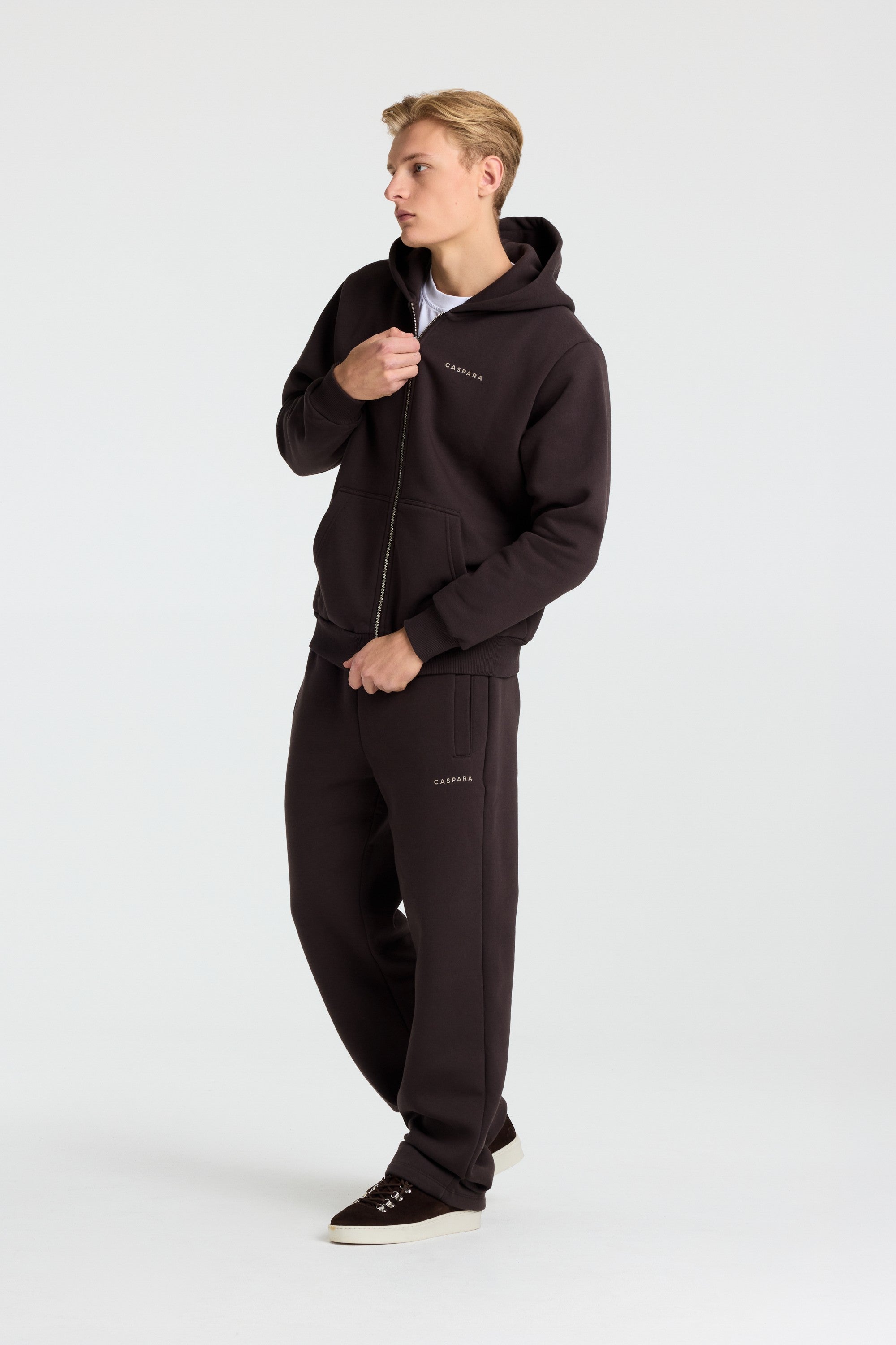 M. Cosmo Zip Hoodie - Espresso
